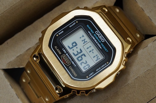 CASIO - G-SHOCK GLX-5600 フルメタルカスタム + ワイヤーガード