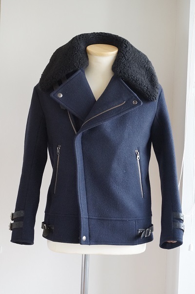 定価12万円 イタリア製 ゴールデングース カシミヤ混メルトン 袖革スタジャン 楽天市場】GOLDEN GOOSE ゴールデングース 16AW イタリア製