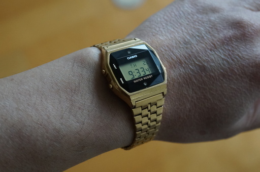 CASIO スタンダード 限定モデル A159WGED-1JF: Mのブツ欲日記